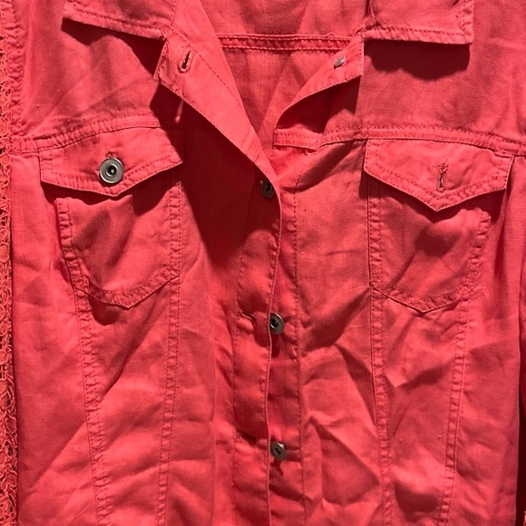 40. WOMENS CHICO’S 2/L DETAIL JACKET - Picture 5 of 6